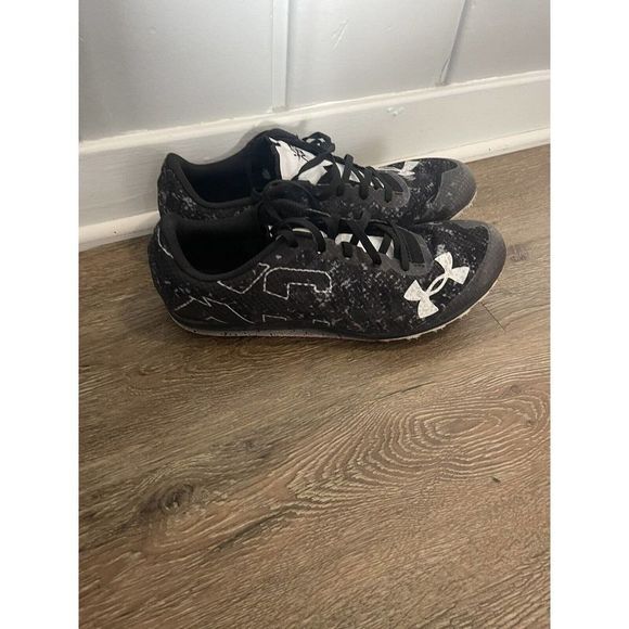 Under Armour Brigade XC Low Black Grey Men's Size 9.5 Medium 3023690-001 - Picture 2 of 7